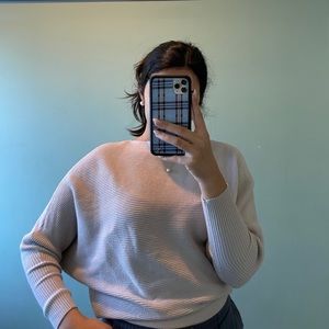 Ribbed Long Sleeve Sweater